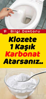 klozete 1 kasik karbonat atarsaniz diy cleaning products cleaning green cleaning