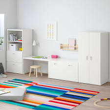 Stuva Fritids Storage Combination White White Ikea In 2020 Ikea Stuva Ikea Playroom Playroom Storage