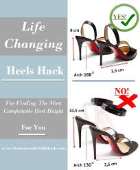 This Is Your Perfect Heel Height The Most Comfortable Heels Comfortable Heels Wear Heels Comfortably Heels