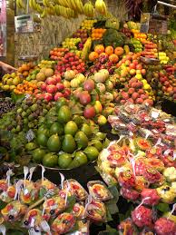 Inside La Boqueria Market La Rambla Barcelona Spain Foodie Vacations Barcelona Food Foodie