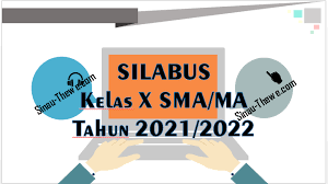 Silabus Kelas 10 Sma Ma Tahun 2021 2022 Sinau Thewe Com