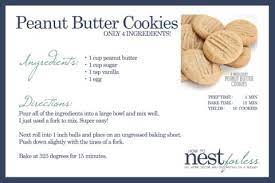 4 Ingredient Peanut Butter Cookies Quick And Easy Recipe Recipe Peanut Butter Cookies Butter Cookies Easy Peanut Butter Cookies