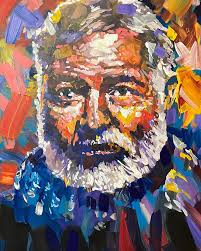 New to the Gallery: Hemingway, size 40”x60” Contact us at 470-905-7945 or  by email at info@penleyartco.com for more information.