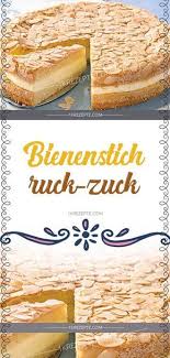 Bienenstich Ruck Zuck Bienenstich Kuchen Bienenstich Bienenstich Rezept