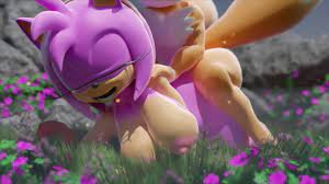 Sonic (series) Amy Rose Anthro 16:9 - Lewd.ninja