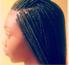 The 10 Most Beautiful Small Box Braid Hairdos Box Braids Styling Small Box Braids Braided Hairdo