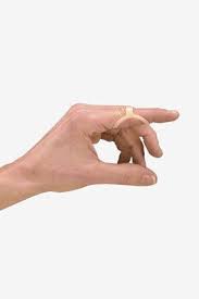 Oval 8 Finger Splint Support Protection Stabilizes Arthritis Mallet Trigger  - Bradbury Fin