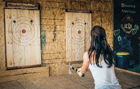 An Ax Throwing Event Venue Is Staking Its Ground North Of Denver Opening A 2 500 Square Foot Outpost At 845 E 73rd Ave Ax Throwing Axe Ax Throwing Target Diy