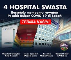 We did not find results for: Sabah Info Empat Hospital Swasta Bersetuju Untuk Membantu Rawatan Pesakit Bukan Covid 19 Bagi Memberikan Lebih Banyak Ruang Kepada Fasiliti Kerajaan Membendung Pandemik Covid 19 Hospital Tersebut Iaitu 1 Hospital Gleneagles Kota Kinabalu