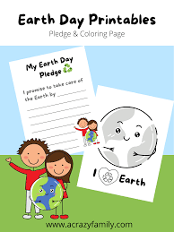 Download earth coloring page pdf. Free Earth Day Printables For Kids