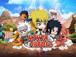 nota ¡el juego debe estar en red, la primera vez que ejecute los datos para descargar datos! Ninja Heroes Mod Apk Mega Unlimited Android Download Rpg Karakter Naruto Ninja