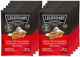 At legendary foods we are committed to making products with the smallest amount of net carbs possible. Legendary Foods Almond Cashew Butter Squeeze Packets Keto Fat Bombs Low Carb No Sugar Added Vegan Apple Pie 1oz Pack Of 10 Buy Online In Gambia At Gambia Desertcart Com Productid 92260436