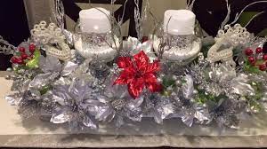 Diy Centro De Mesa Navideno Dollar Tree Y Reciclando Christmas Centerpieces Chrismas Decorations Diy Chrismas Decorations