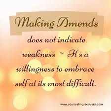  The Power Of Making Amends Counseling Recovery Michelle Farris Lmft Making Amends Relationship Facts True Repentance