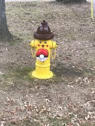 Fire Hydrant Painted To Look Like A Pikachu R Mildlyinteresting Mildly Interesting Know Your Meme Fire hydrants are commonly color coded to indicate how much water a particular hydrant will provide. fire hydrant painted to look like a