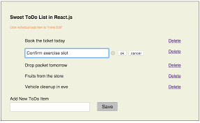 In this tutorial, we will be using typescript on both sides (server and client) to build a todo app from scratch with react, nodejs, express, and mongodb. Sample Todo App Using React