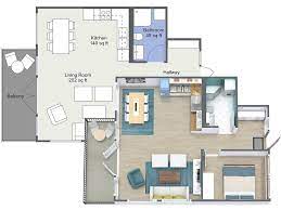 She explains that when drawing a 3d room, the first steps are to draw the horizon, the vanishing point and the perspective lines. Draw Floor Plans Roomsketcher