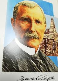 Allan Nevins "A Study in Power: John D. Rockefeller, Industrialist and  Philanthropist" Leather Bound Collector's Edition, 2 Vol. Complete Matched  Set ...