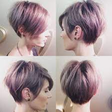 Bekijk Ook Eens Deze 10 Vrouwelijk Pixie Modellen Met Iets Meer Lengte Kapsels Voor Haar Pixie Haarschnitt Haarfarben Kurzhaarfrisuren