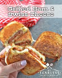 Jan 27, 2021 · how to make a grilled ham & cheese sandwich in an air fryer start out with preheating your air fryer while you build the ham and cheese sandwiches. Grilled Ham And Swiss Cheese Sandwiches My Fearless Kitchen