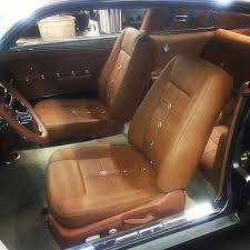 1965 Mustang Fastback Interior Grey With Brown Interior Camaro Interior Mustang Interior Custom Car Interior