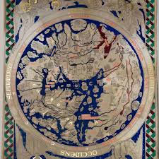 Dover Mappa Mundi A Medieval World Map In Case It Isn T Clear Asia Is On The Top Europe Is On The Lower Left And Africa Mappa Mundi Dover Castle