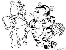Halloween s print out witch and catfdca. Disney Pooh Halloween Colouring Pages Free For Kidsfe52 Coloring Pages Printable