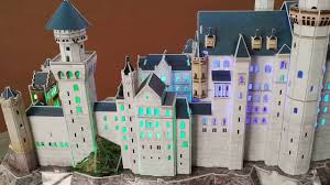 Neuschwanstein castle 3d puzzle is a sight to behold! Cubicfun 3d Neuschwanstein Castle 128p Led Youtube