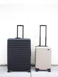 Away Luggage Review Carry On Bigger Carry On And Large Away Luggage Luggage Reviews Travel Luggage Set