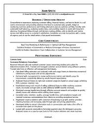 or operations analyst resume template