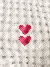 I've tested the thread colours, use cream or white fabric. Cross My Heart Storypiece