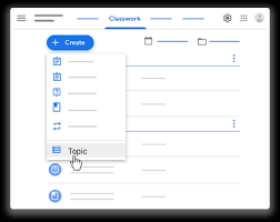 The primary purpose of google classroom is to streamline the process of sharing files between teachers and students. Add Topics To The Classwork Page Computer Classroom Help
