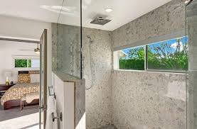 Draftiness can be reduced through the installation of infrared heating lights, towel warmers, and heated flooring. Walk In Shower Designs Ultimate Guide Designing Idea