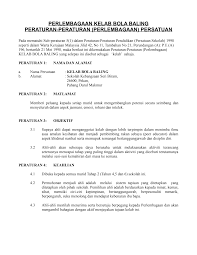 Pertandingan yang dijalankan dengan membawa nama. Https Pdfcoffee Com Download 5 Perlembagaan Kelab Bola Baling Pdf Free Html