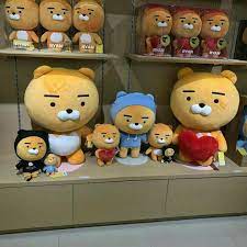 Pin By Chihiro On Kakao Ryan Bear Plushies Kakao Friends