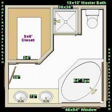 A half bath will only have a sink and a toilet. Master Bath Layout Plans Master Bath Layout Bathroom Floor Plans Bathroom Plans