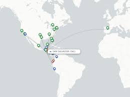 Direct (non-stop) flights from San Salvador to Dallas - schedules -  FlightsFrom.com