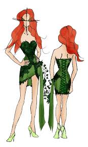 Do you want to make a poison ivy costumes, ivy leaf crafts or ivy leaf interiors? Poison Ivy Costume Corset Dress Kim Kardashian Mother Etsy
