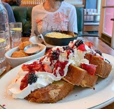 Berries And Cream French Toast Picture Of Maison Pickle New York City Tripadvisor