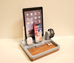 Idoqq Ultimate 5 Multi Device Charging Station Organizer For Apple Pencil Airpods Iphone Apple Pencil And Ipad Charging Station Organizer Apple Pencil Holder Charging Station