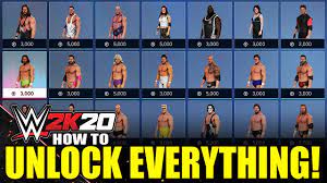 You can also add its array of fictional characters to your roster. Wwe 2k20 How To Unlock Everything Wwe2k20 Tutorial Youtube