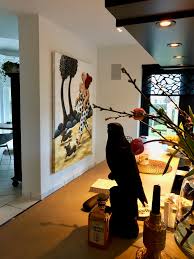 daar hangt het schilderij dan alsof het ervoor gemaakt is toch painting commissioned kunst art schilderij inop teckels painting groot schilderij