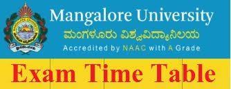 Mangalore university has postponed its degree examinations that commenced on monday, based on the directions of the district administration. Mangalore University Time Table 2021 Check Ba Bsc Bcom Date Sheet