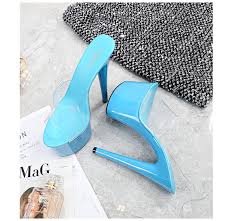 17 how to measure your shoe size. 17cm Platform Sexy Slippers Heel Shop 24