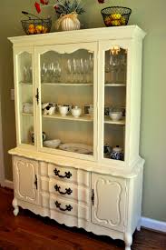 This china hutch and buffet combo provides ample room for all your dining accessories. Chalk Paint China Cabinet I Just Bought One Exactly Like This Janet At The Empty Nest Did Hers In China Cabinet China Cabinets And Hutches Dining Room Small