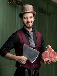 I loved the location and the interior design. Williams Butcherstable Restaurant Metzgerei Steakhouse
