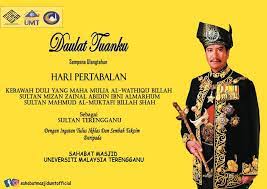 Jahrestag der krönung des sultans von terengganu. Daulat Tuanku Selamat Sahabat Masjid Umt Official Facebook