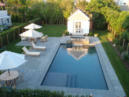 Pin By Eva Mcqueen On Patio Ideas Backyard Pool Landscaping Simple Pool Rectangle Pool