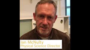 Welcome to Ian McNulty, our new Physical Science Director