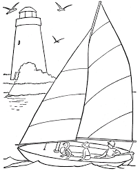 Help your kids to exercise their artistic skills and experiment with colors to produce a bright colorful picture. Beach Coloring Pages Beach Scenes Activities